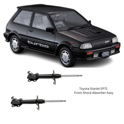 Illustration of toyota starlet ep71 front shock absorber assy 333210