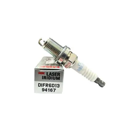 Illustration of ngk laser iridium spark plugs difr6d13