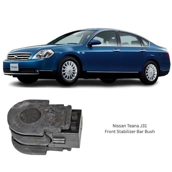 Illustration of nissan teana j31 front stabilizer bar bush 54613-9y000
