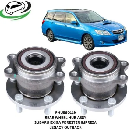 Illustration of pfi phu590119 rear wheel hub assembly set – subaru exiga, forester, impreza, legacy & outback