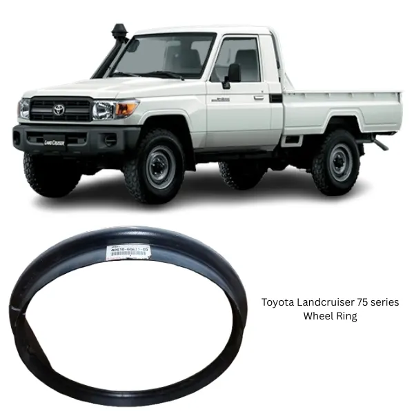Illustration of toyota landcruiser 75 series genuine wheel ring 42610-60111