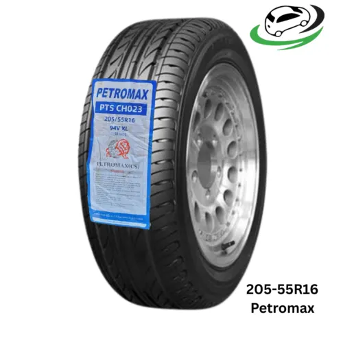 Illustration of 205/55r16 petromax tyre in kenya | price inclusive of professional tyre fitment