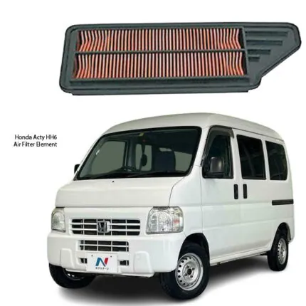 Illustration of honda acty hh6 air filter element a875j