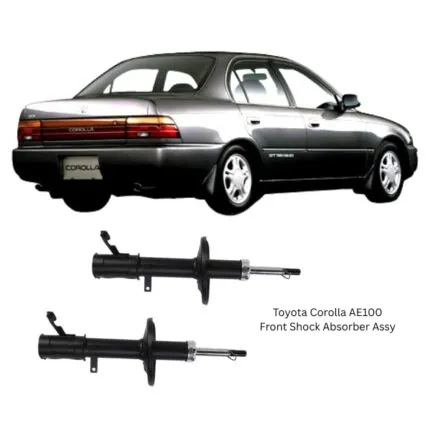 Illustration of toyota corolla ae100 front shock absorber assy 333115