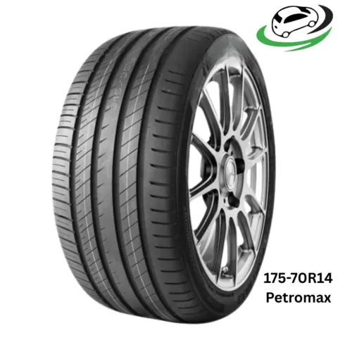 Illustration of 175/70r14 petromax tyre in kenya | inclusive of professional fitment