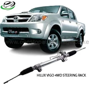 Illustration of power steering rack assy toyota hilux vigo 4wd