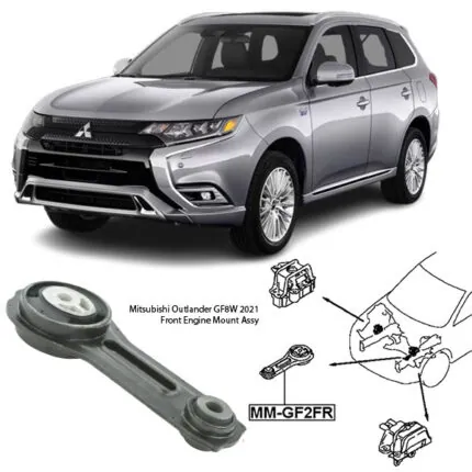 Illustration of mitsubishi outlander gf8w 2021 front engine mount assy mm-gf2fr