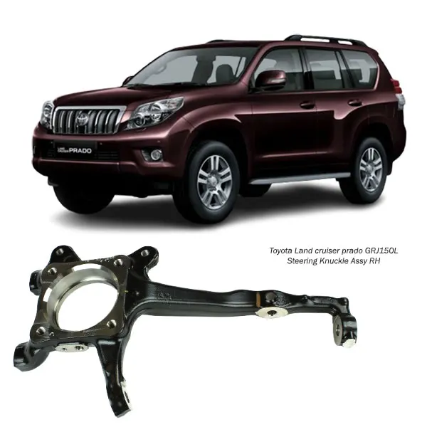 Illustration of toyota land cruiser prado grj150l steering knuckle arm rh 43211-60200