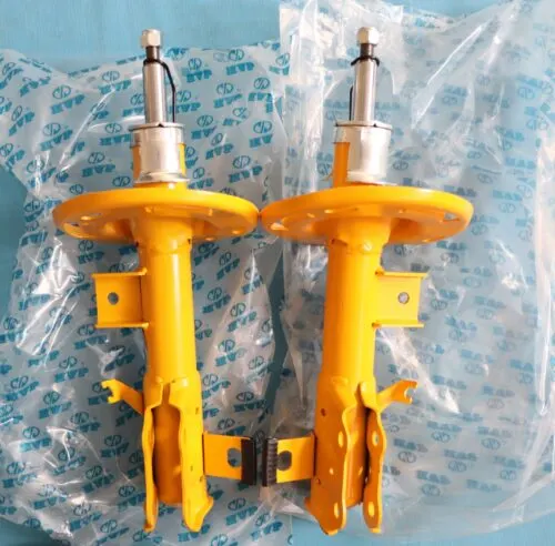 Illustration of 3330083 front shock absorber set for mazda demio dj petrol & diesel | hvp brand left & right suspension shocks