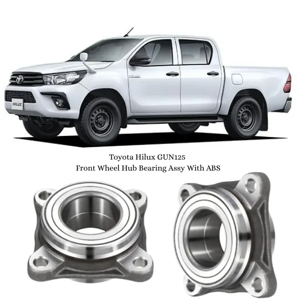 Illustration of toyota hilux gun125 front wheel hub bearing assy with abs 90369-t0003