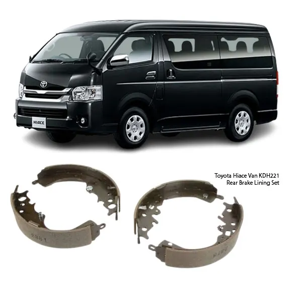 Illustration of toyota hiace van kdh221 rear brake lining set fn2350