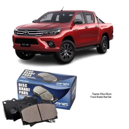 Illustration of toyota hilux revo front brake pads a1n011