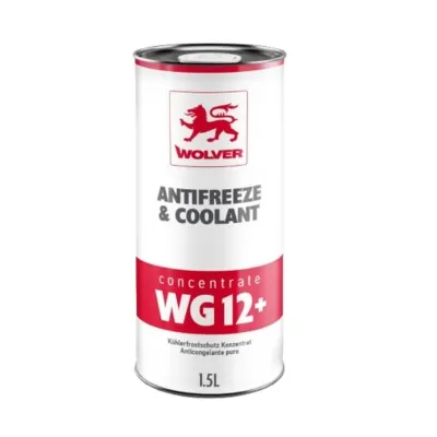 Illustration of wolver antifreeze & coolant concentrate wg12+