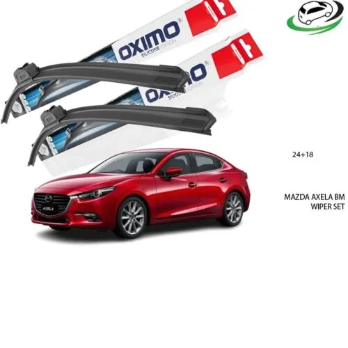 Illustration of mazda axela bm windshield wiper blades oximo