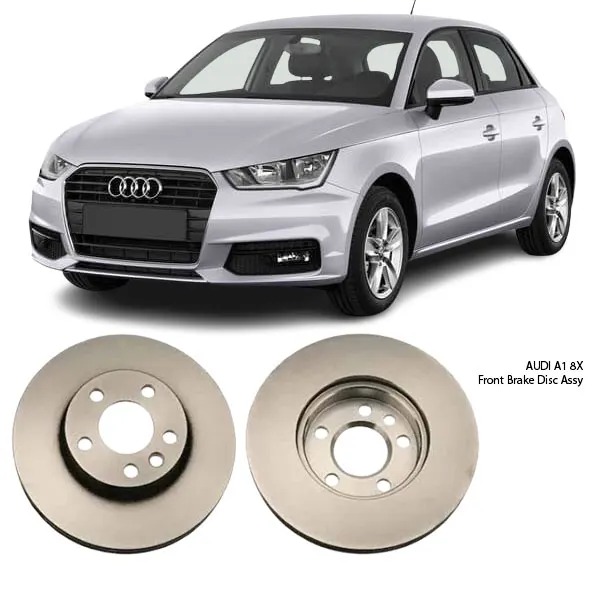 Illustration of audi a1 8x front brake disc assy rn1379v