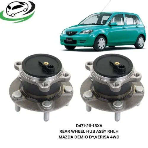 Illustration of d471-26-15xa rear wheel hub assembly rh/lh pair - mazda demio dy, mazda verisa 4wd