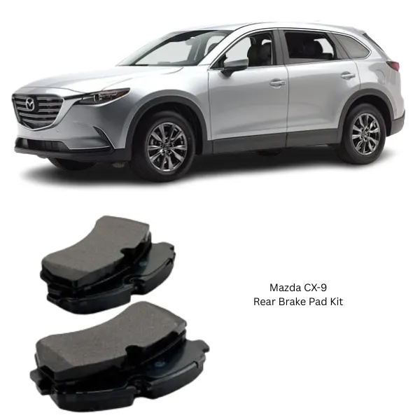 Illustration of mazda cx-9 rear brake pad kit d3143