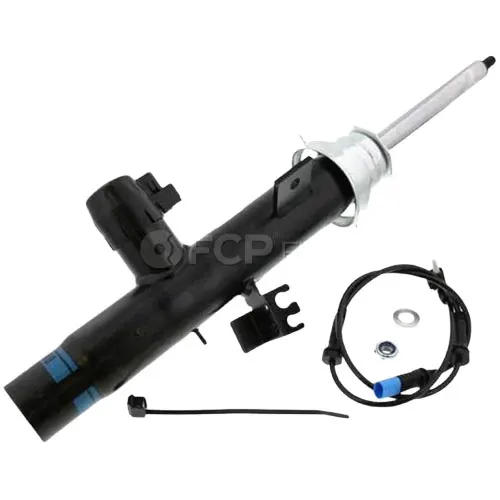 Illustration of bmw f30 320i n20 2.0l left front suspension strut 37116793865