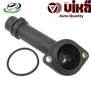 Illustration of volkswagen passat b5 fwd tdi thermostat housing 038121121b