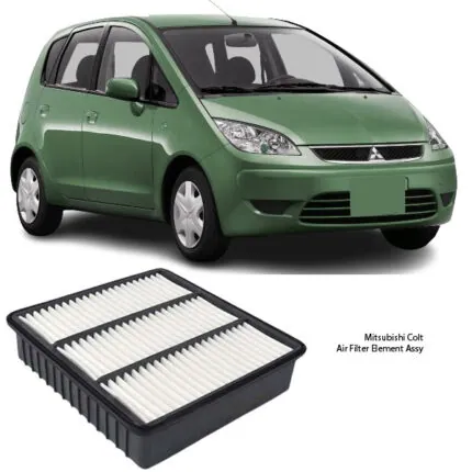 Illustration of mitsubishi colt air filter element assy mr188657