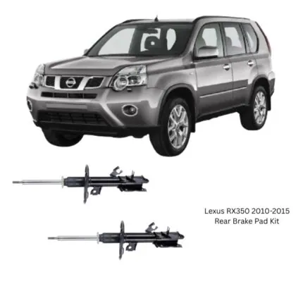 Illustration of nissan x-trail t31 front shock absorber assy 339198