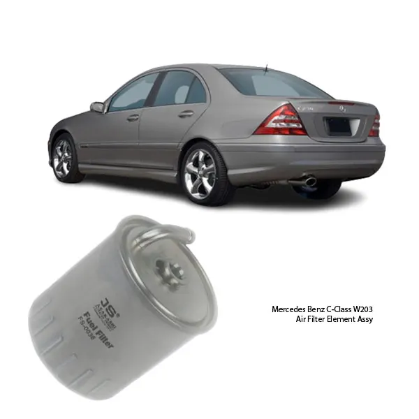 Illustration of mercedes benz c-class w203 diesel fuel filter assy fs0036