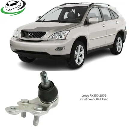 Illustration of lexus rx350 2009 front lower ball joint 43330-29405
