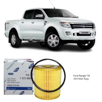 Illustration of ford ranger t6 oil filter assy bb3q-6744-ba