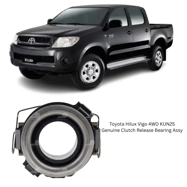 Illustration of toyota hilux vigo 4wd kun25/35-2kd-ftv genuine clutch release bearing assy 3123071011