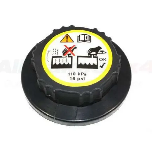Illustration of eurospare pcd500030 expansion coolant cap assembly - land rover, range rover & ford