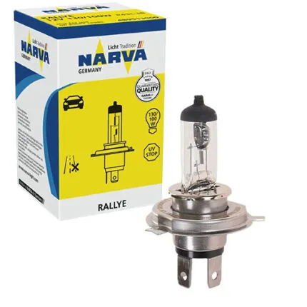 Illustration of headlight bulb h4 12v 130/100w universal 489513000