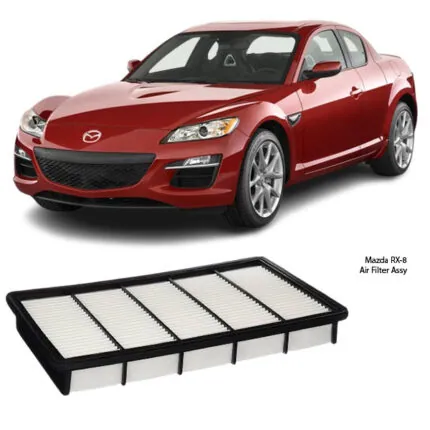 Illustration of mazda rx-8 air filter assy a473j