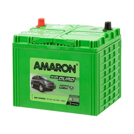 Illustration of q85/90d23l hi life efb amaron car battery
