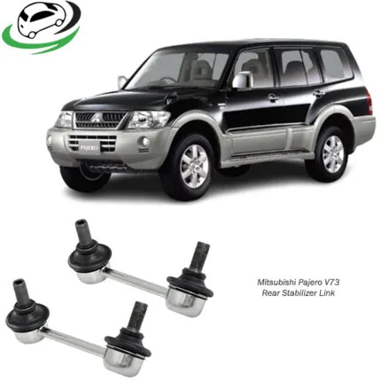 Illustration of mitsubishi pajero v73 rear stabilizer link mr418052