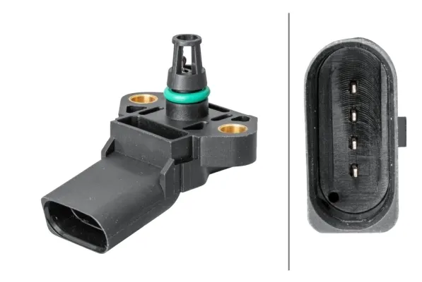 Illustration of vika 038906051c boost pressure sensor - audi & volkswagen