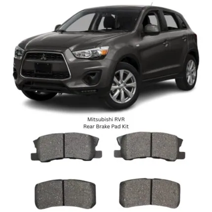 Illustration of mitsubishi rvr rear brake pad kit d6106