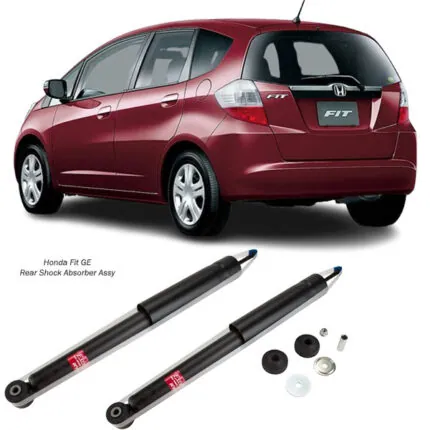 Illustration of honda fit ge rear shock absorbers assy 348016