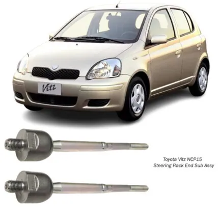 Illustration of toyota vitz ncp15 steering rack end sub assy 45503-59045