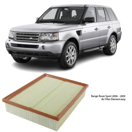Illustration of range rover sport 2006 – 2009 air filter element assy phe000112