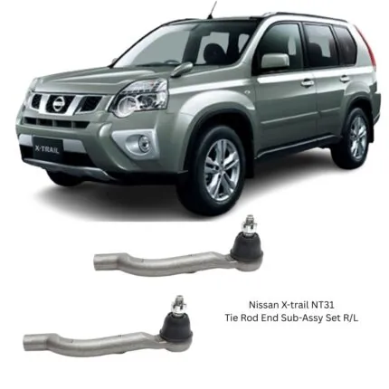 Illustration of nissan x-trail nt31 tie rod end sub-assy set r/l sen201