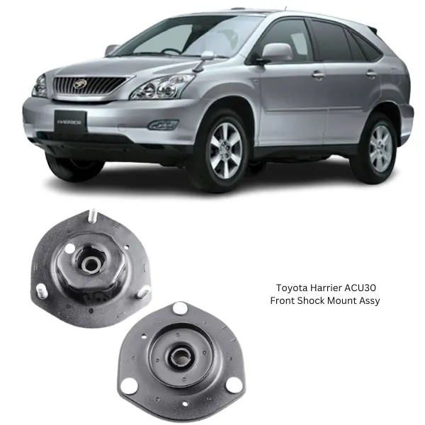 Illustration of toyota harrier acu30 front shock mount assy 48609-48020