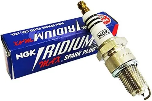Illustration of ngk lmar7aix-p spark plug - high-performance iridium spark plug for efficient ignition and long engine life