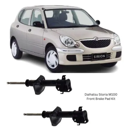 Illustration of daihatsu storia m100 front shock absorber assy 332104
