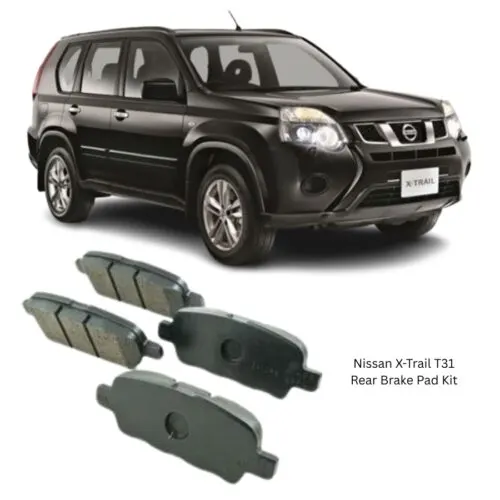 Illustration of nissan x-trail t31 genuine rear brake pad kit d4060ja00j