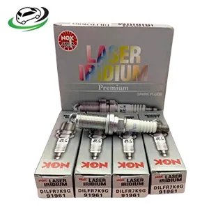Illustration of ngk dilfr7k9g laser iridium spark plug toyota crown, harrier, highlander
