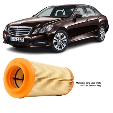 Illustration of mercedes benz e200 w212 air filter element assy a 271 094 02 04