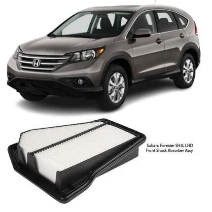 Illustration of honda cv-r re6 air filter element assy 17220-rfw-g01