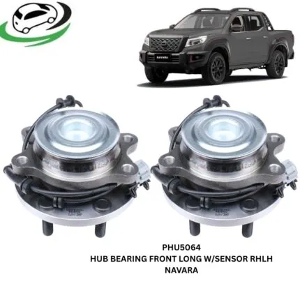 Illustration of phu5064 front wheel hub bearing assembly with sensor for nissan navara (pair rhlh)