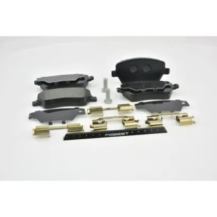 Illustration of nissan march / np200 front brake pad kit 2401-clif