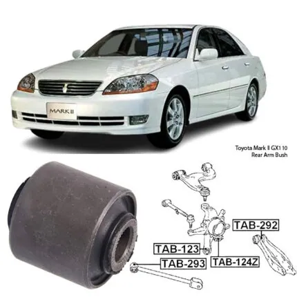 Illustration of toyota mark ii gx110 rear arm bush tab-293